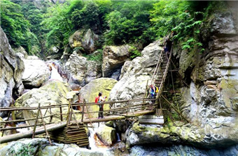 【连山坪1日游】成都周边1日游徒步爸爸去哪儿取景地都江堰连山坪