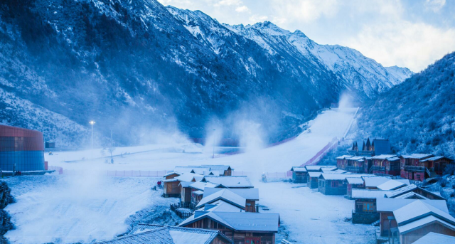 【冰雪嘉年华3日游】成都周边游冰雪温泉之旅毕棚沟鹧鸪山达古冰川3日游